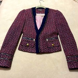 Express crop blazer
